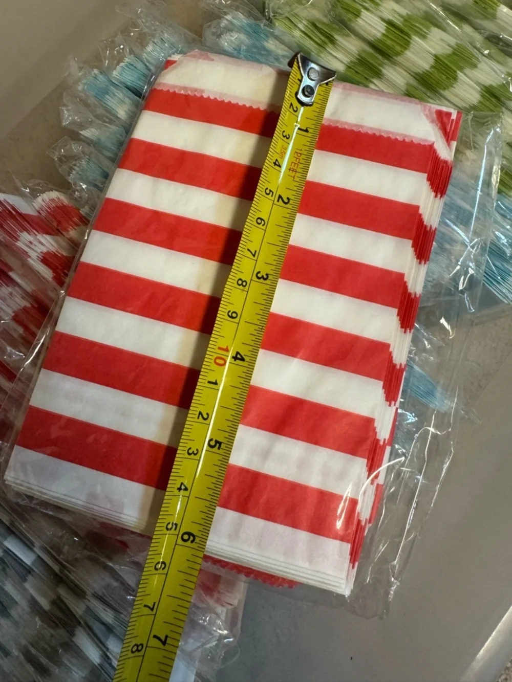 PICK YOUR PLUM multiple packs of Striped single serve striped bags